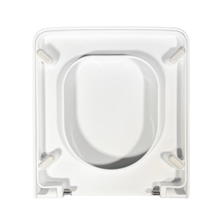 Sedile wc come originale Touch 2 Disegno Ceramica termoindurente bianco