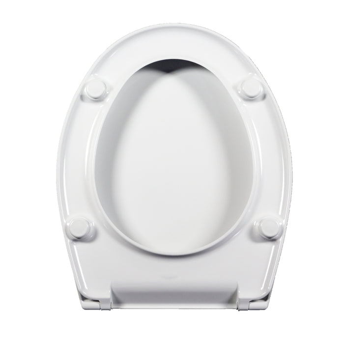 Sedile wc dedicato Europa Kerasan termoindurente bianco