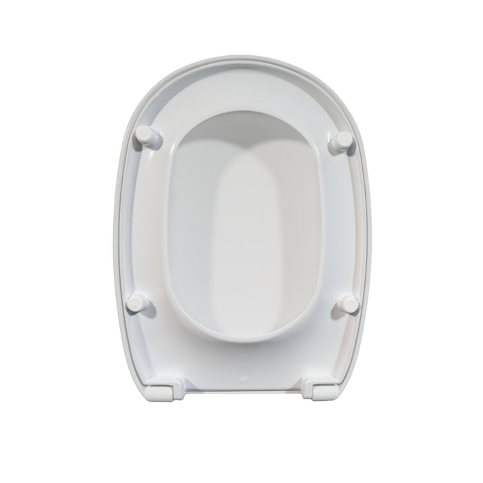 Sedile wc come originale Easy Pozzi Ginori termoindurente bianco