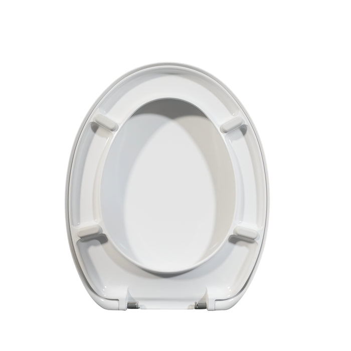 Sedile wc come originale Luce Catalano termoindurente bianco con cerniere rallentate