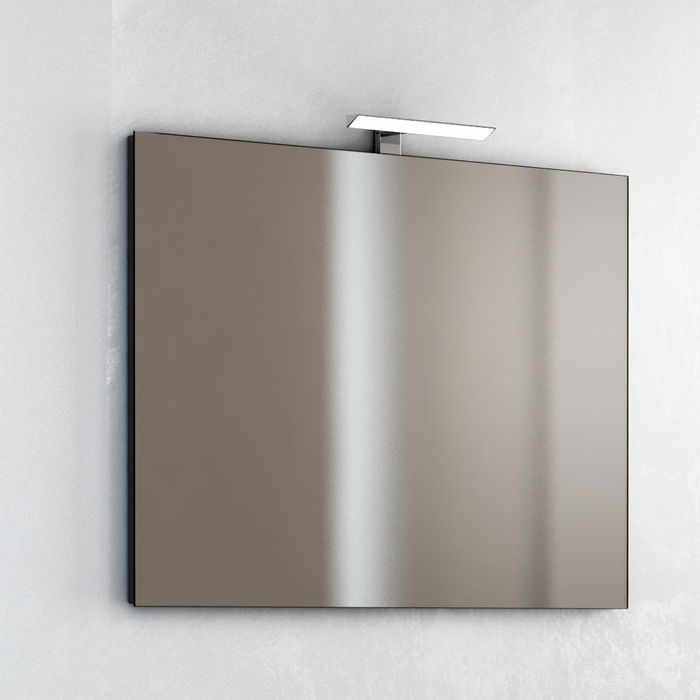 Specchio con lampada M007 50x70 e telaio perimetrale