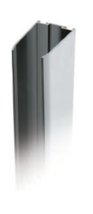 Profilo di allungamento 0-25mm per parete doccia serie 8PAR